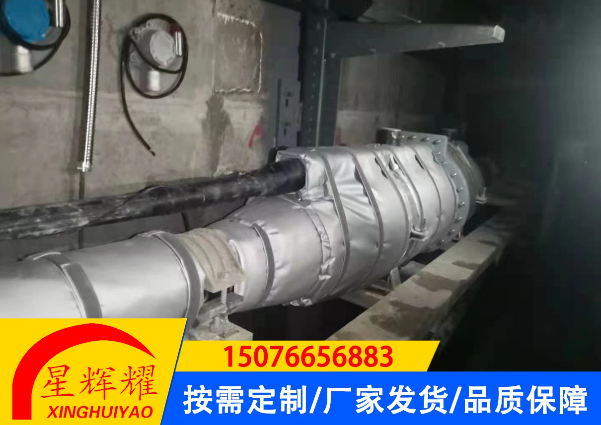 电缆接头防火防爆毯施工 